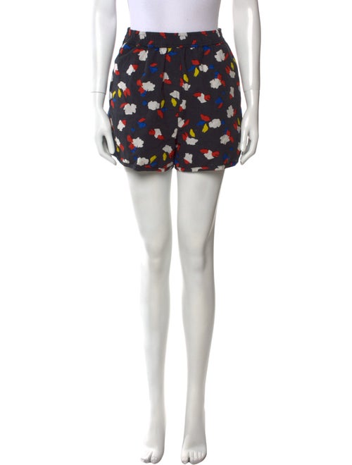 Clare V. Printed Mini Shorts
