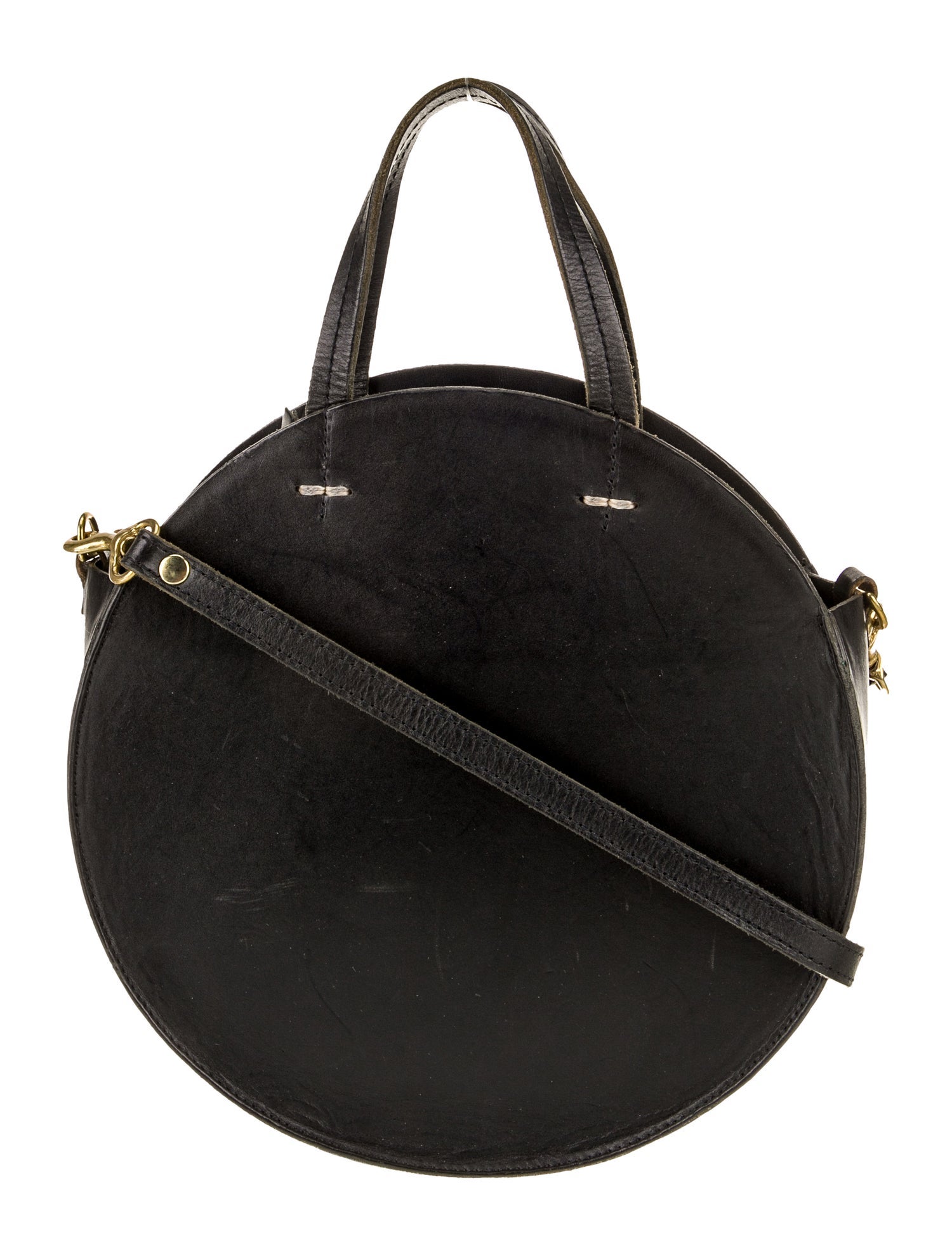 Clare V. Leather Crossbody Bag