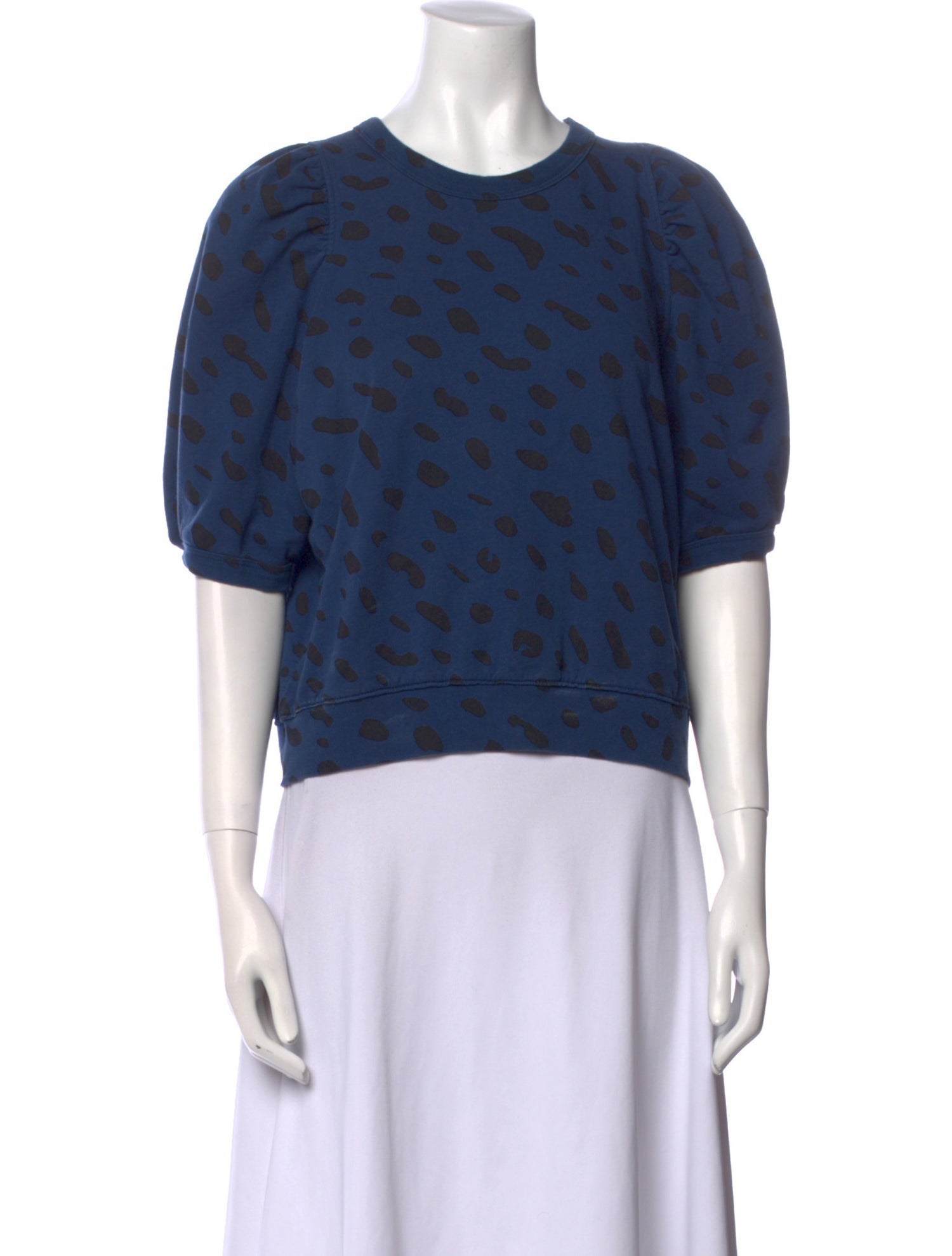 Clare V. Printed Crew Neck T-Shirt