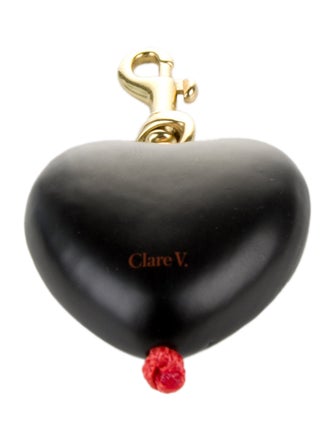 Clare V. Heart Bag Charm