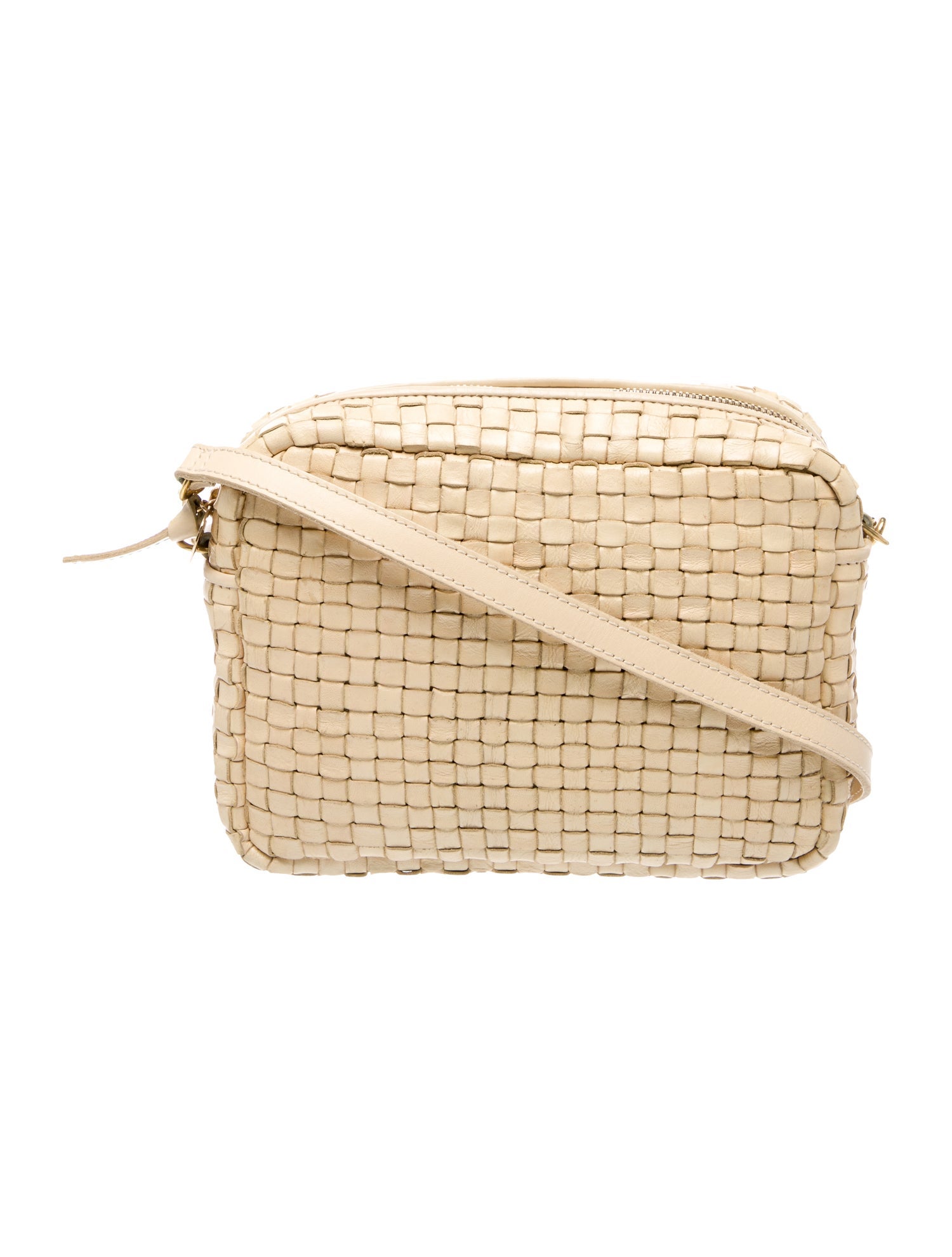 Clare V. Leather Crossbody Bag