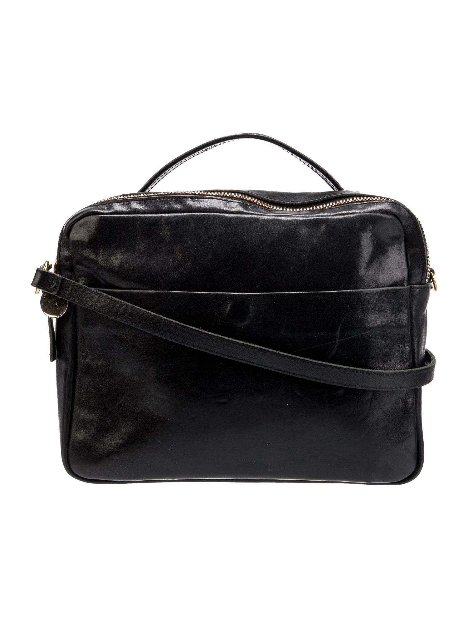 Clare V. Leather Messenger Bag