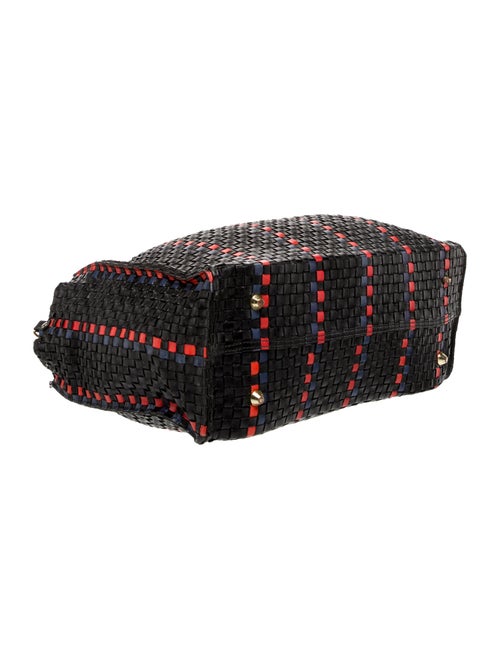 Clare V. Leather Top Handle Bag