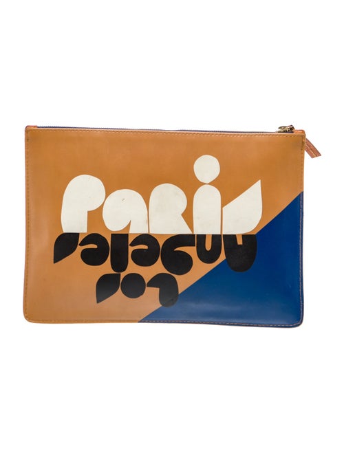 Clare V. Leather Clutch