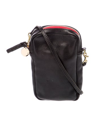 Clare V. Leather Crossbody Bag