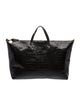 Clare V. Embossed Leather Top Handle Bag