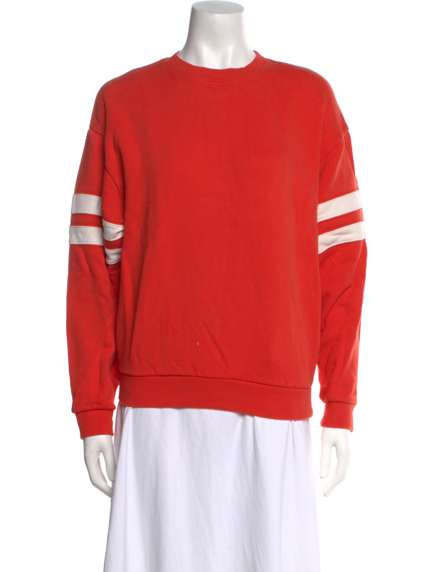 Clare V. Crew Neck Long Sleeve Sweatshirt