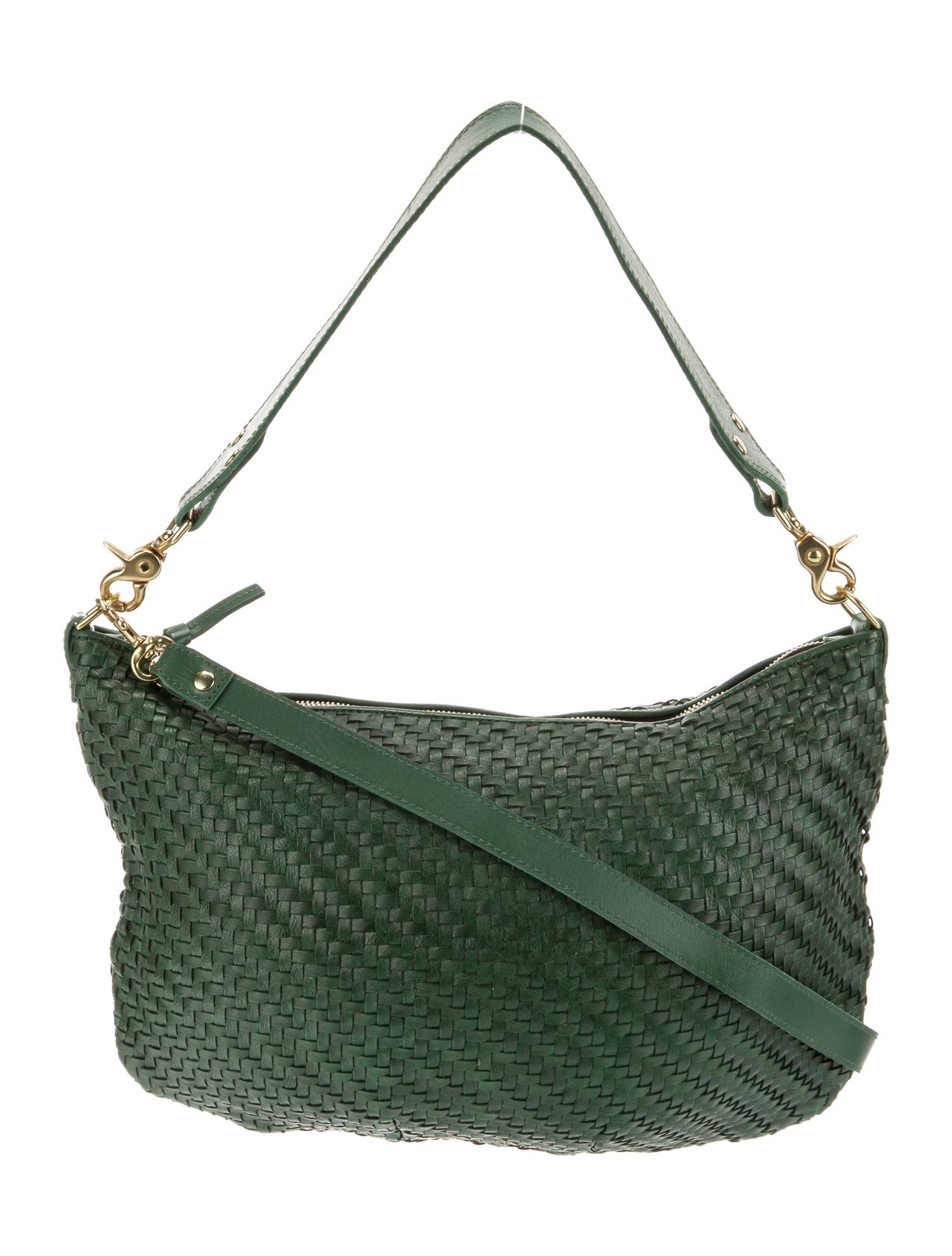 Clare V. Leather Shoulder Bag