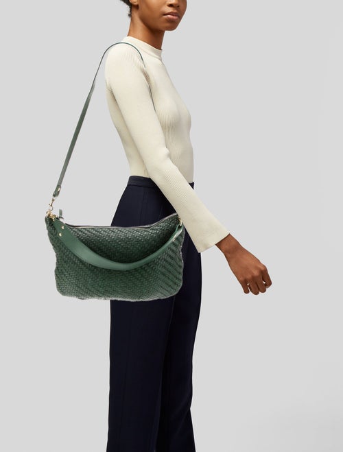 Clare V. Leather Shoulder Bag