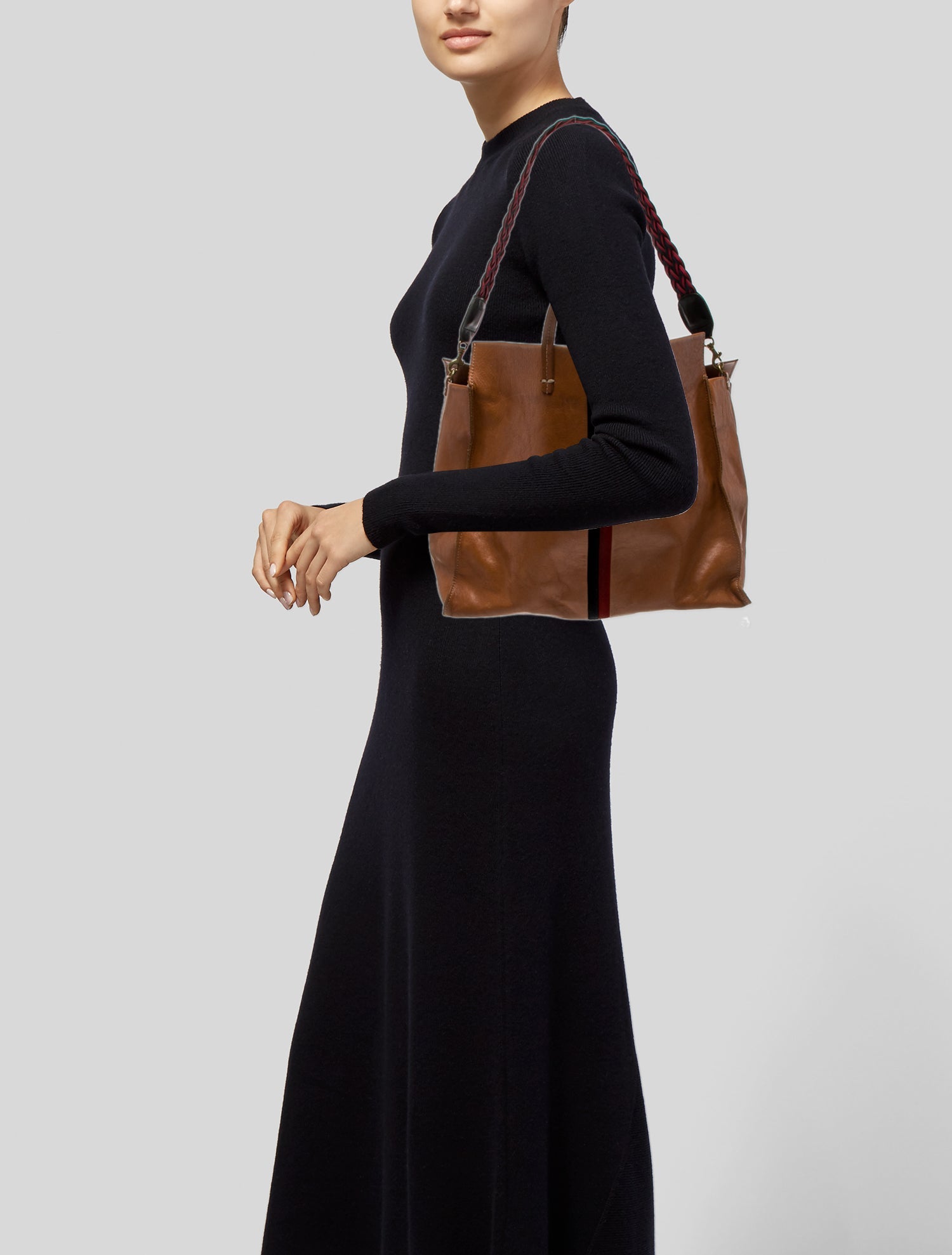 Clare V. Leather Tote