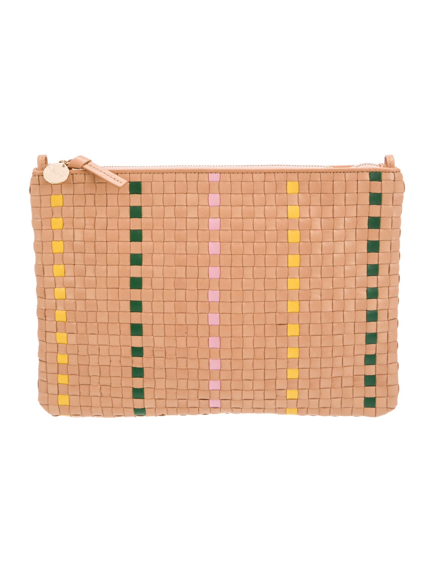 Clare V. Leather Clutch