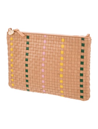 Clare V. Leather Clutch