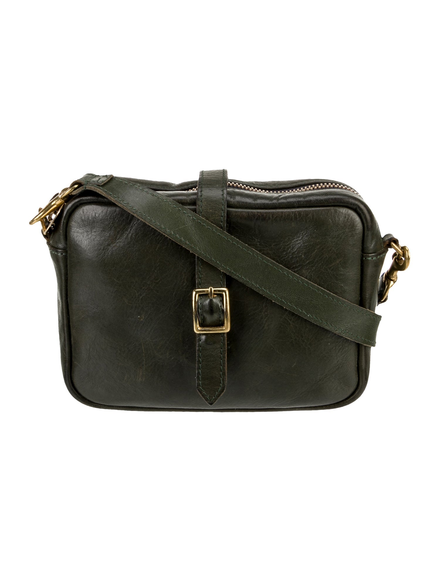 Clare V. Leather Crossbody Bag