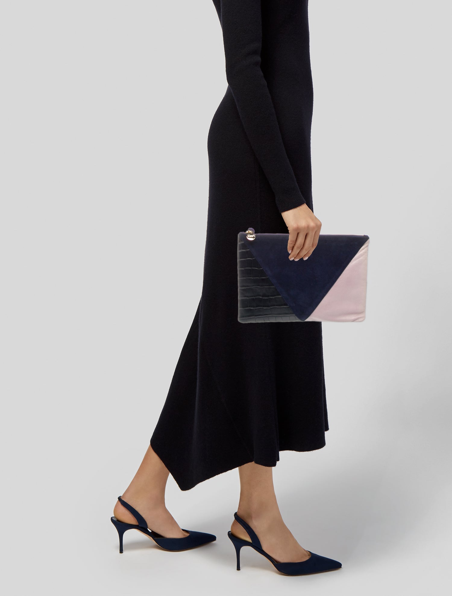 Clare V. Leather Clutch