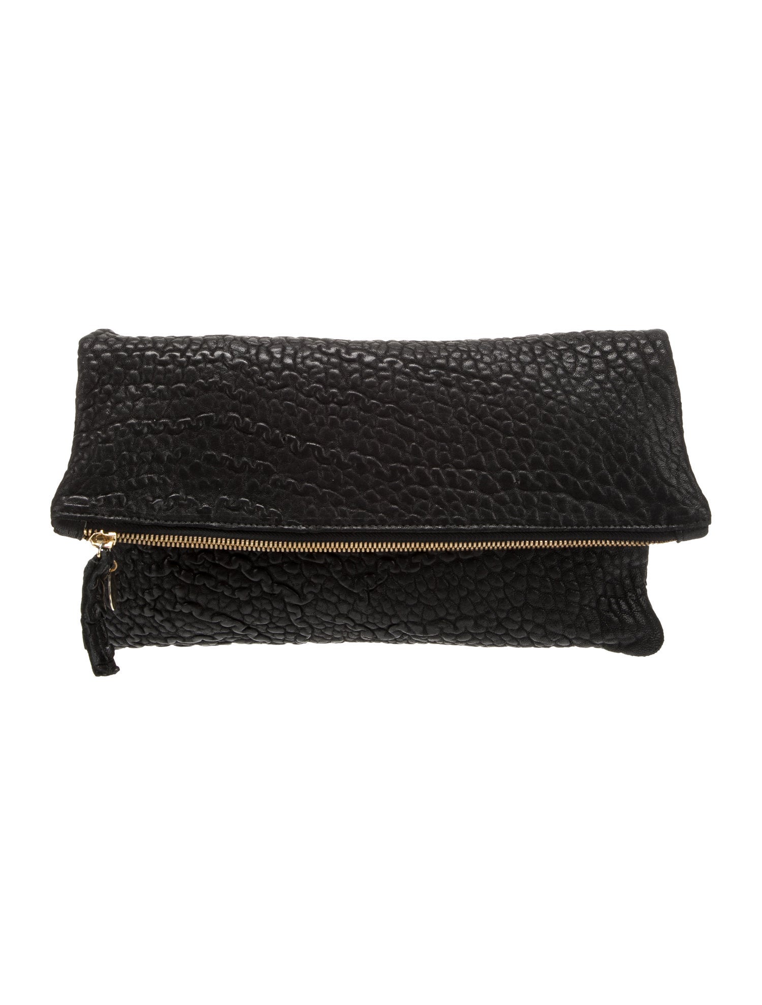 Clare V. Leather Clutch