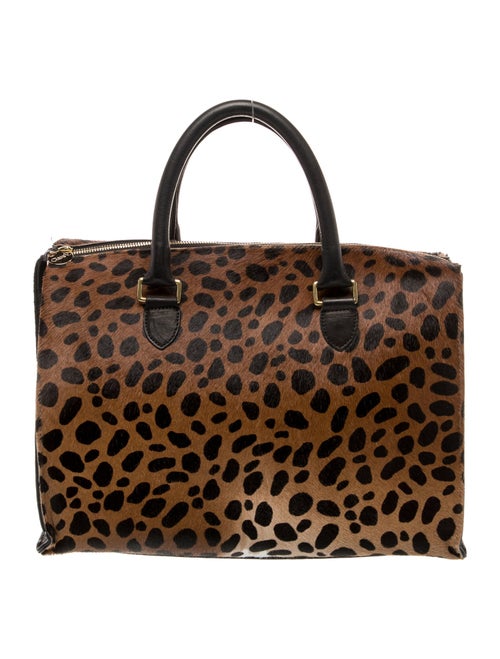 Clare V. Ponyhair Top Handle Bag