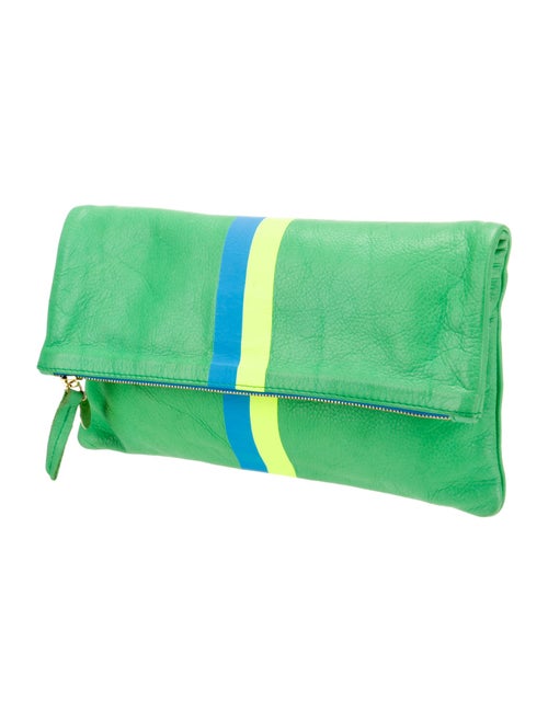 Clare V. Leather Clutch