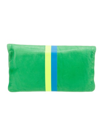 Clare V. Leather Clutch