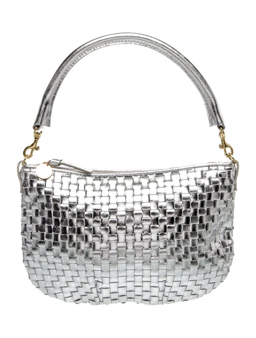 Clare V. Leather Top Handle Bag