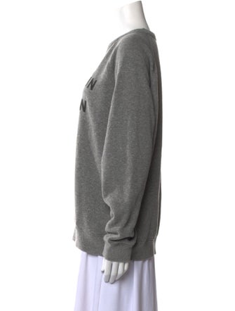 Clare V. Graphic Print Crew Neck Sweater