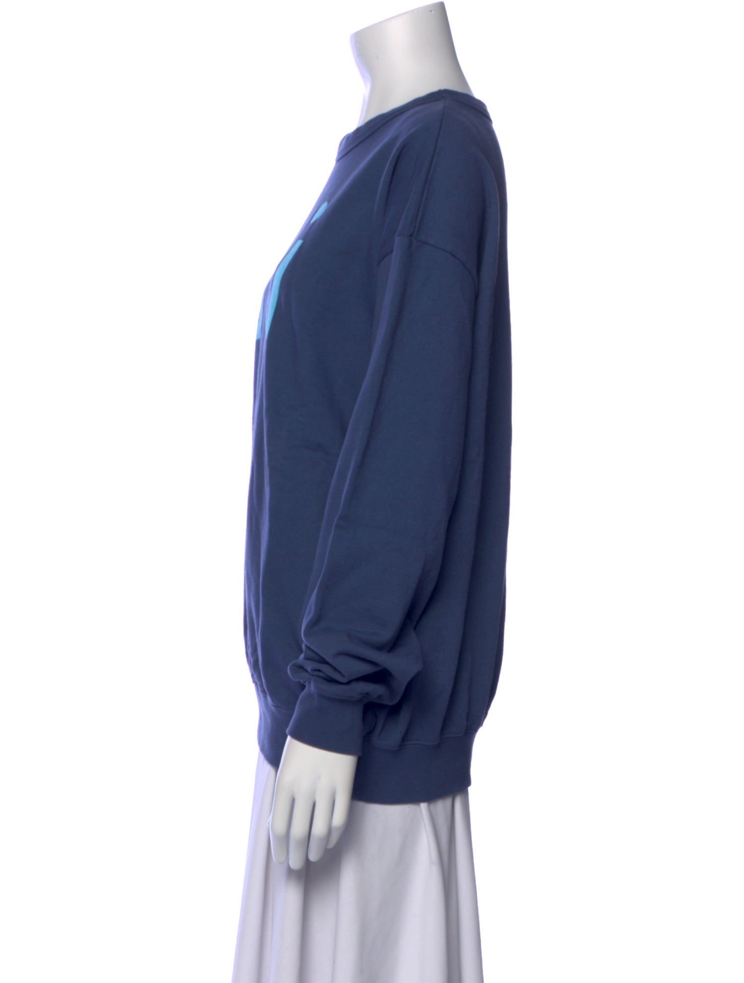 Clare V. Graphic Print Crew Neck Sweatshirt