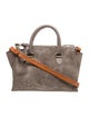 Clare V. Suede Top Handle Bag