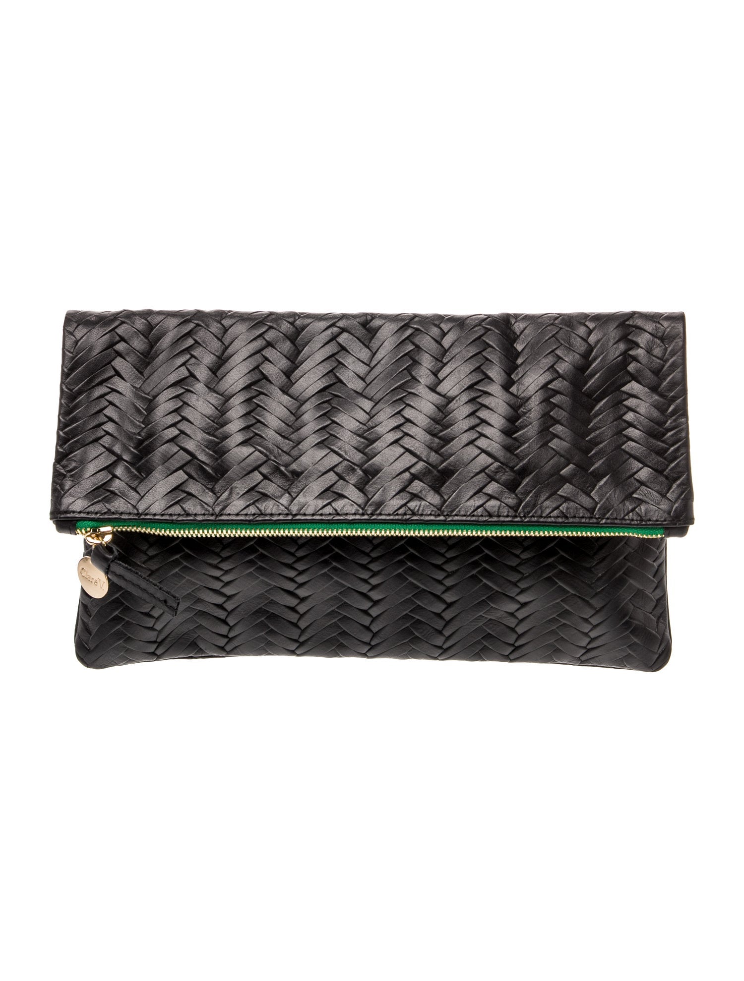 Clare V. Leather Clutch