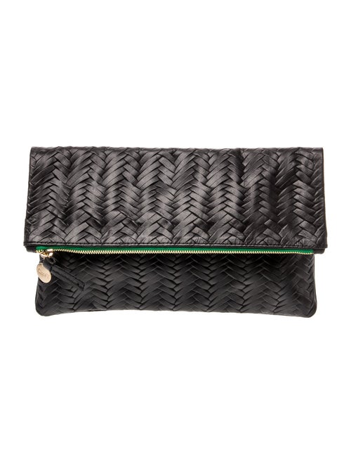 Clare V. Leather Clutch
