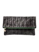 Clare V. Leather Clutch