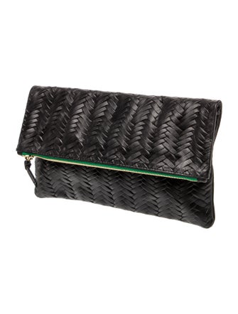 Clare V. Leather Clutch