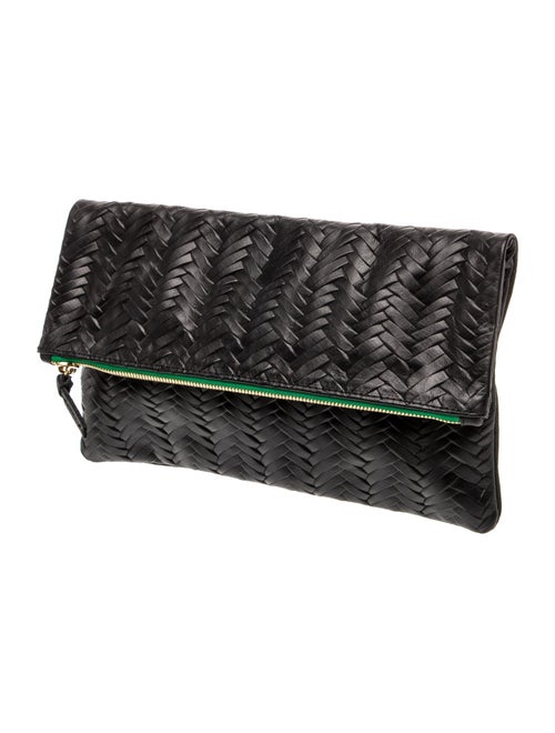 Clare V. Leather Clutch