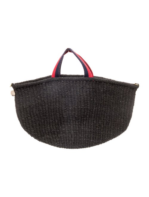 Clare V. Straw Weekender Bag