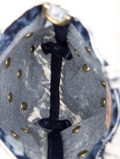 Clare V. Denim Top Handle Bag