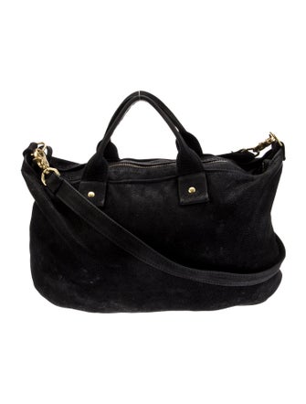 Clare V. Leather Top Handle Bag