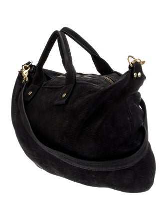 Clare V. Leather Top Handle Bag