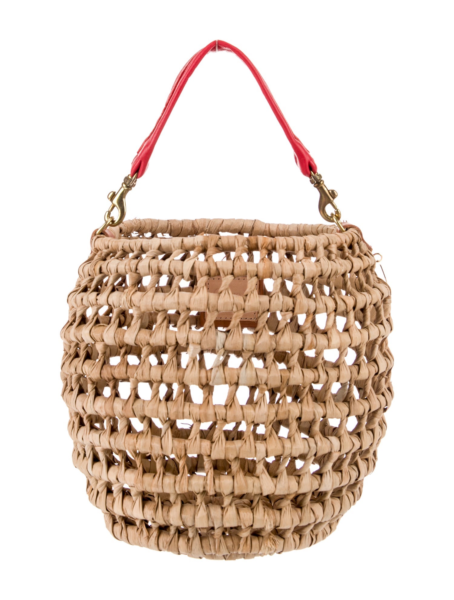 Clare V. Straw Bucket Bag