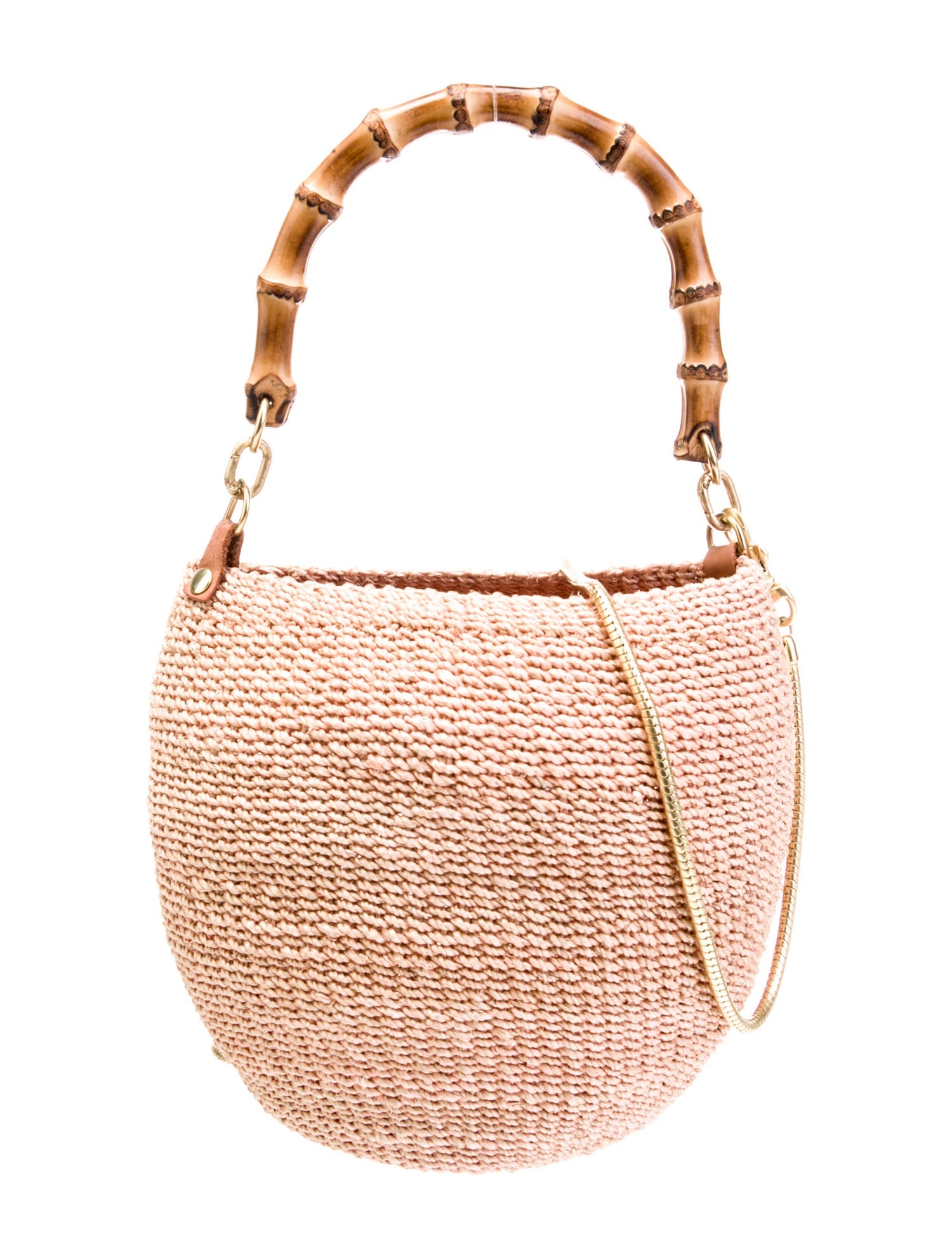 Clare V. Raffia Top Handle Bag