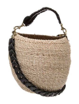 Clare V. Raffia Top Handle Bag