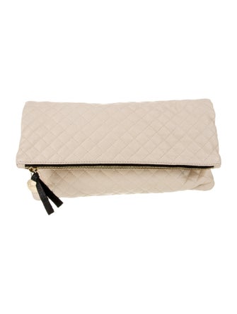 Clare V. Leather Clutch