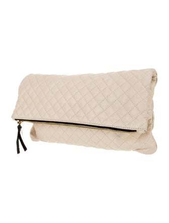 Clare V. Leather Clutch