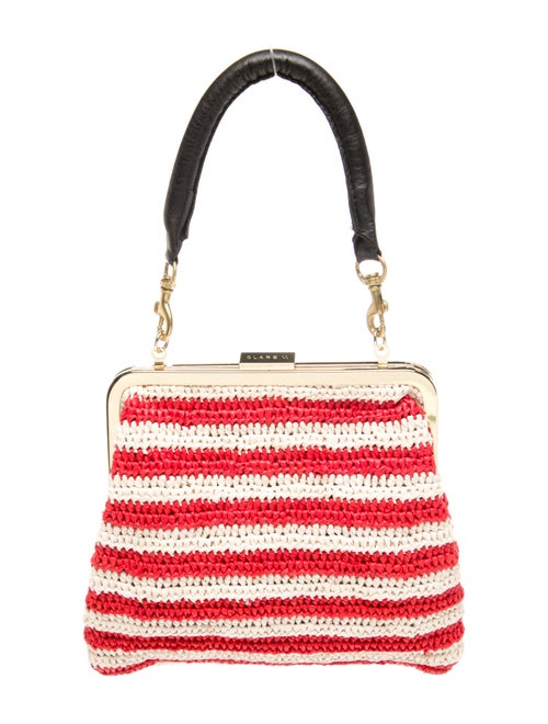 Clare V. Raffia Top Handle Bag