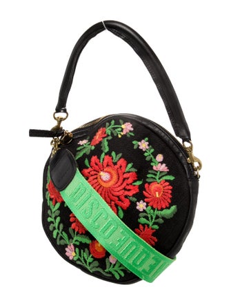 Clare V. Leather Top Handle Bag