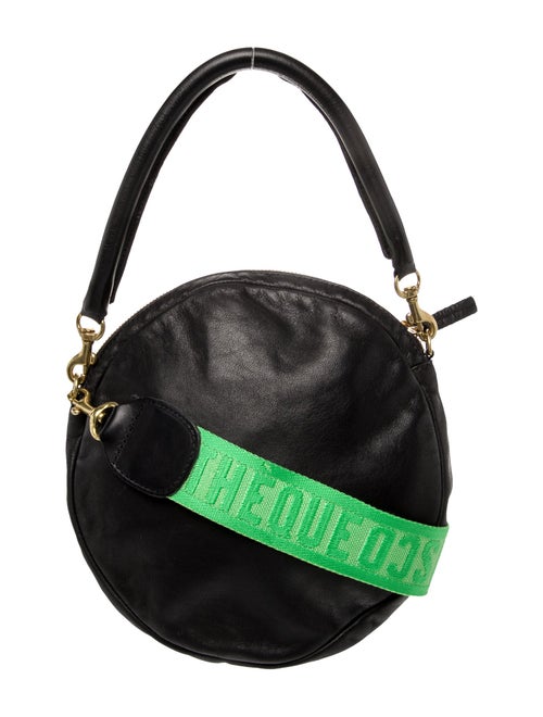 Clare V. Leather Top Handle Bag