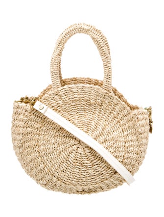 Clare V. Raffia Top Handle Bag
