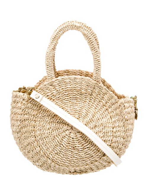 Clare V. Raffia Top Handle Bag