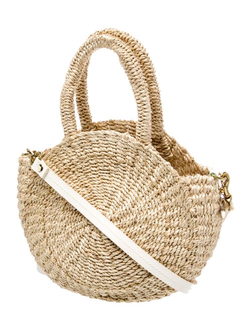 Clare V. Raffia Top Handle Bag