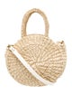 Clare V. Raffia Top Handle Bag