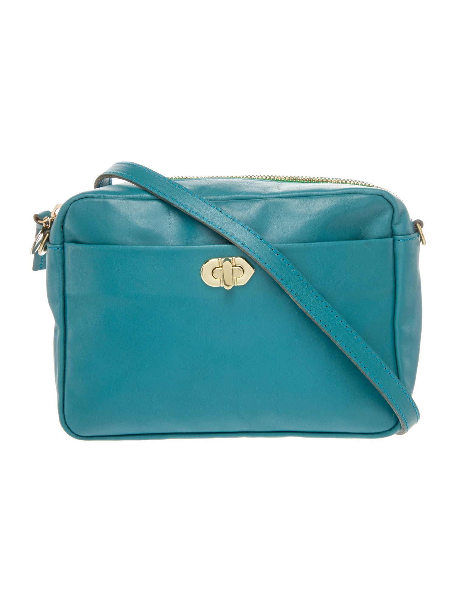 Clare V. Leather Crossbody Bag