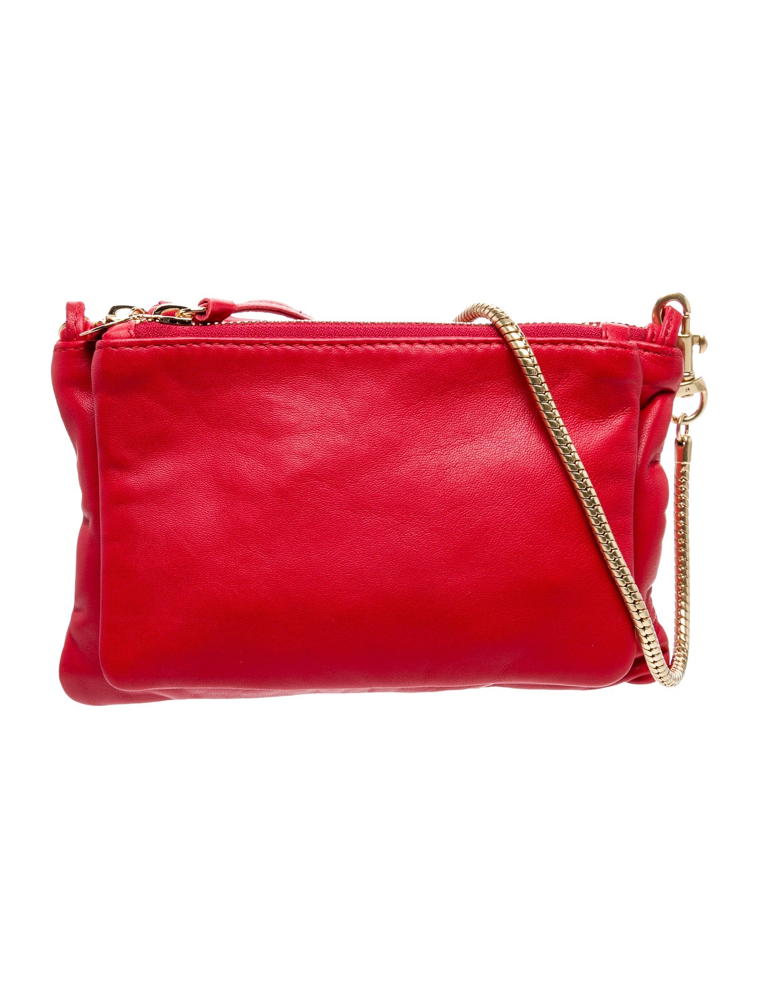 Clare V. Leather Crossbody Bag