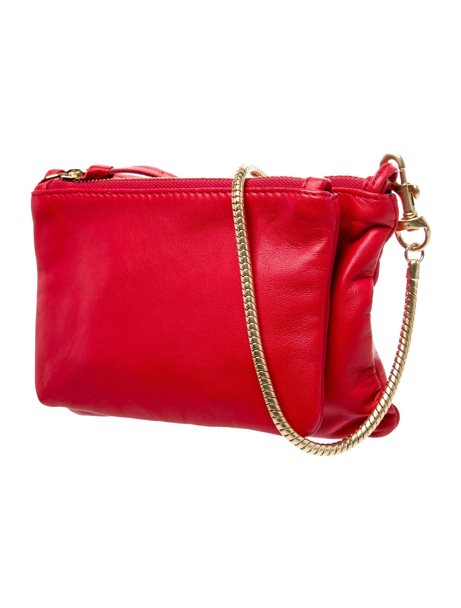 Clare V. Leather Crossbody Bag